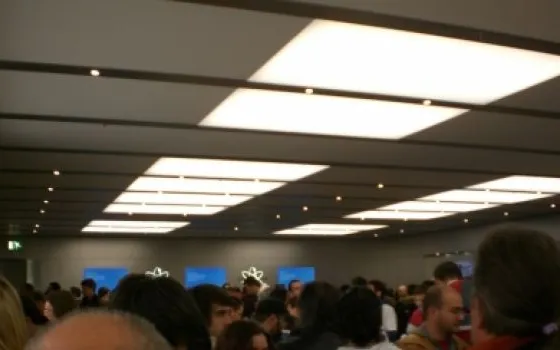 In diretta dall'Apple Store