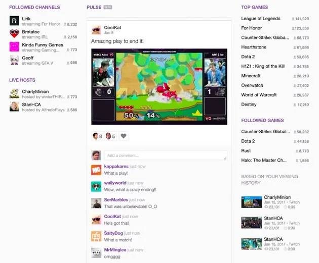 Twitch Pulse screenshot