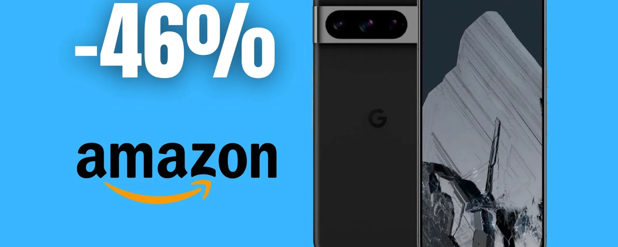 Google Pixel 8 Pro è ancora un top di gamma: SCONTO DEL 46%