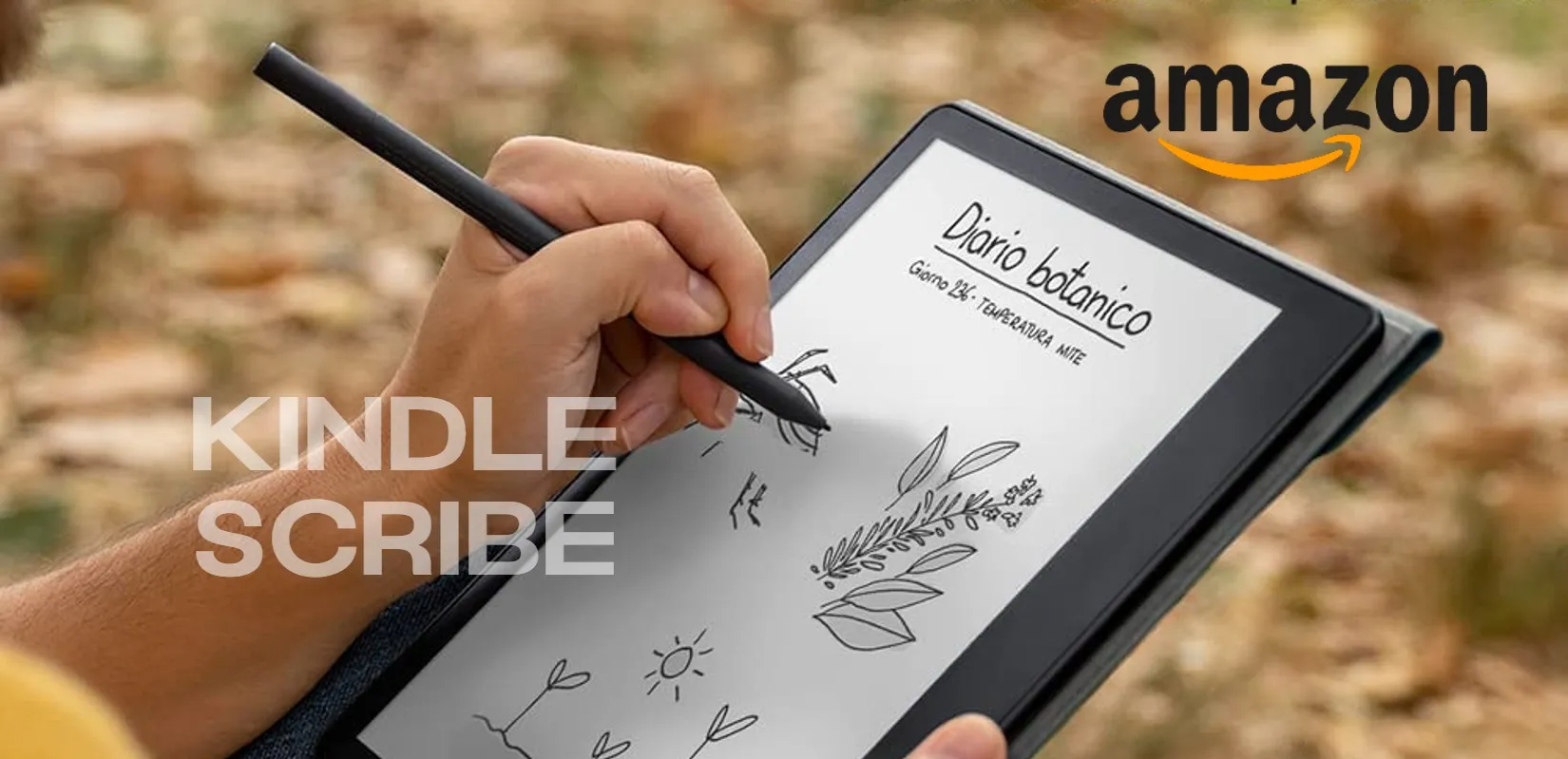 Kindle Scribe, il dispositivo per la lettura e la scrittura è ACQUISTABILE ORA su Amazon