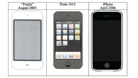 iPhone non ha copiato il design Sony: il prototipo