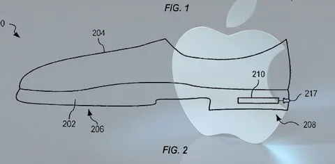 Apple brevetta la scarpa con sensori anti-consumo
