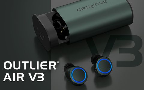 Gli auricolari wireless Creative Outlier Air V3 sono oggi acquistabili ad un ottimo prezzo