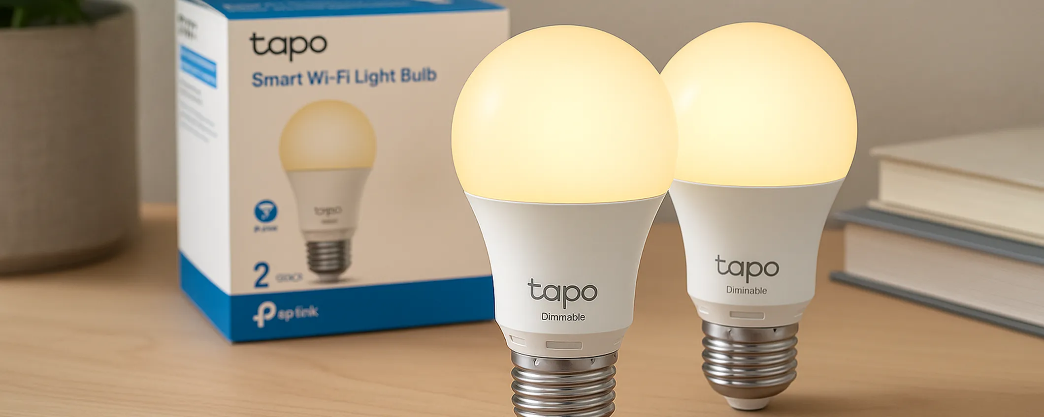 Solo 11€ per 2 Lampadine WiFi Tapo: illuminazione smart e super risparmio