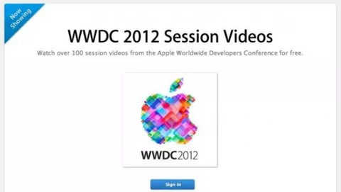 Online tutte le sessioni video del WWDC 2012