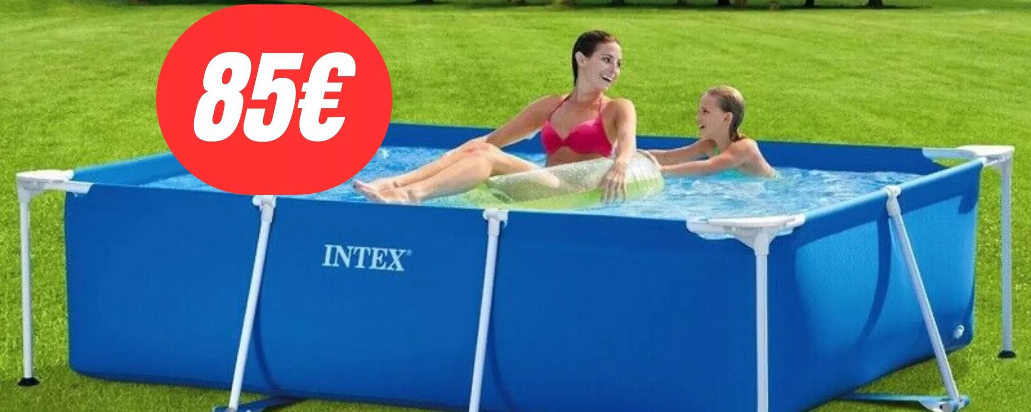 L'estate direttamente nel proprio giardino con la piscina Intex a soli 85€