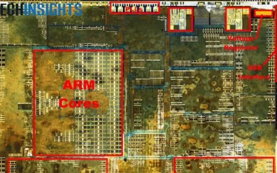 La radiografia del processore Apple A5X prodotto a 45 nm