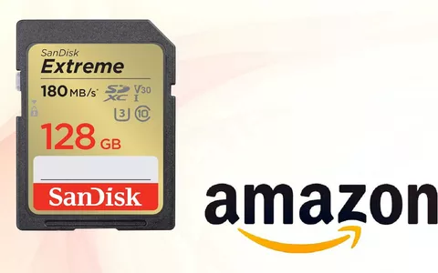 SanDisk SD da 128GB a quasi META' PREZZO: spazio EXTRA a SOLI 24 EURO