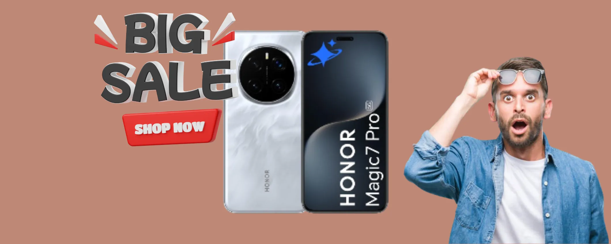 HONOR Magic7 Pro a 400€ in meno: il doppio sconto di Amazon è eccezionale