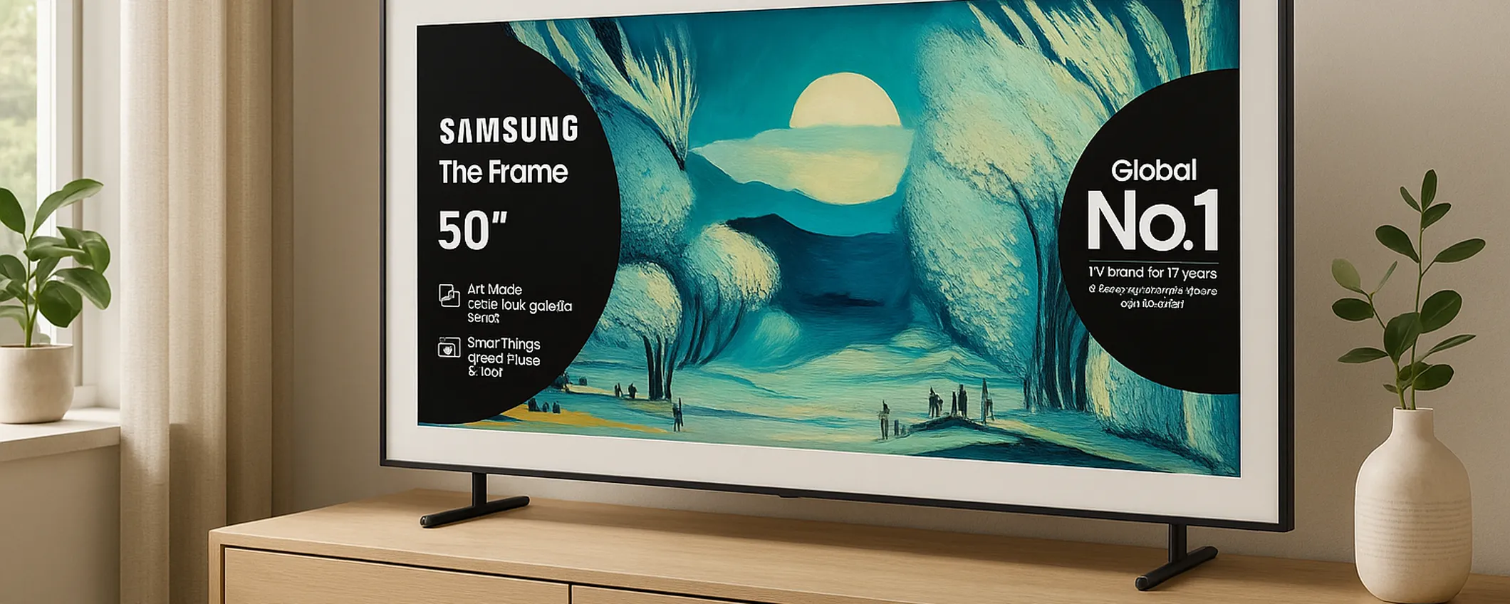 Smart TV top di gamma di Samsung: vivi il cinema a casa tua