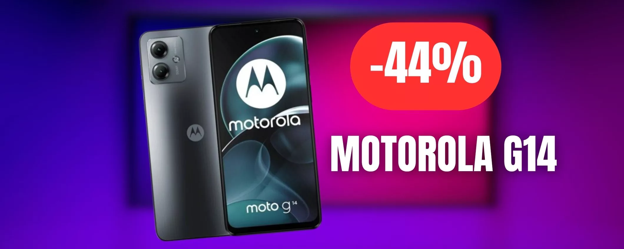 Motorola G14: lo paghi solo 112€ e hai uno smartphone eccezionale, BEST BUY eBay