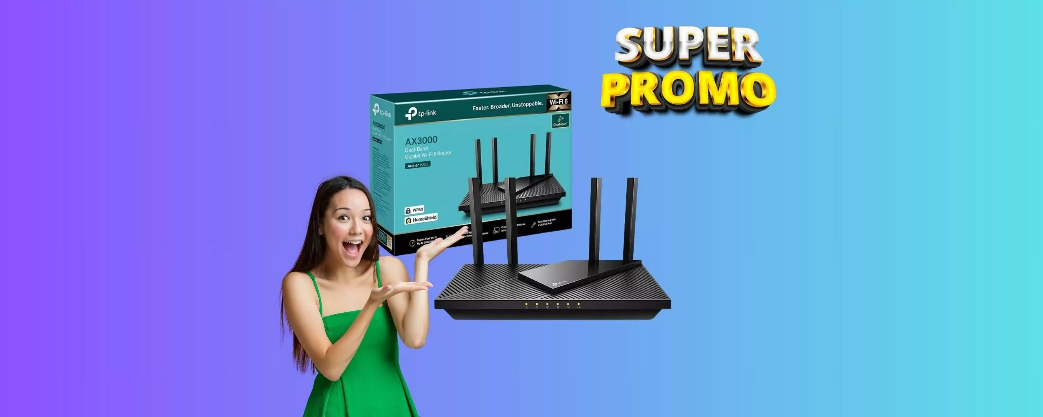 Router TP-Link: prestante e in super SCONTO!