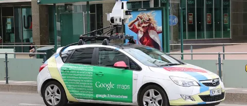 Google Car per monitorare la qualità dell'aria