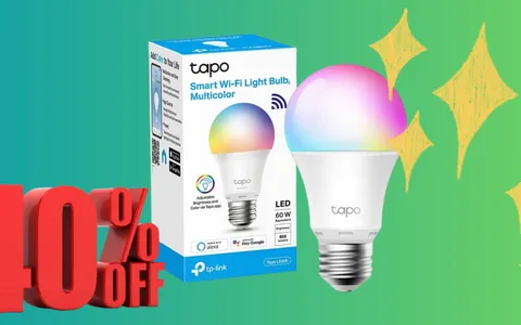 Solo 8€ per la Lampadina WiFi TP-Link Tapo con Alexa e 16 milioni di colori