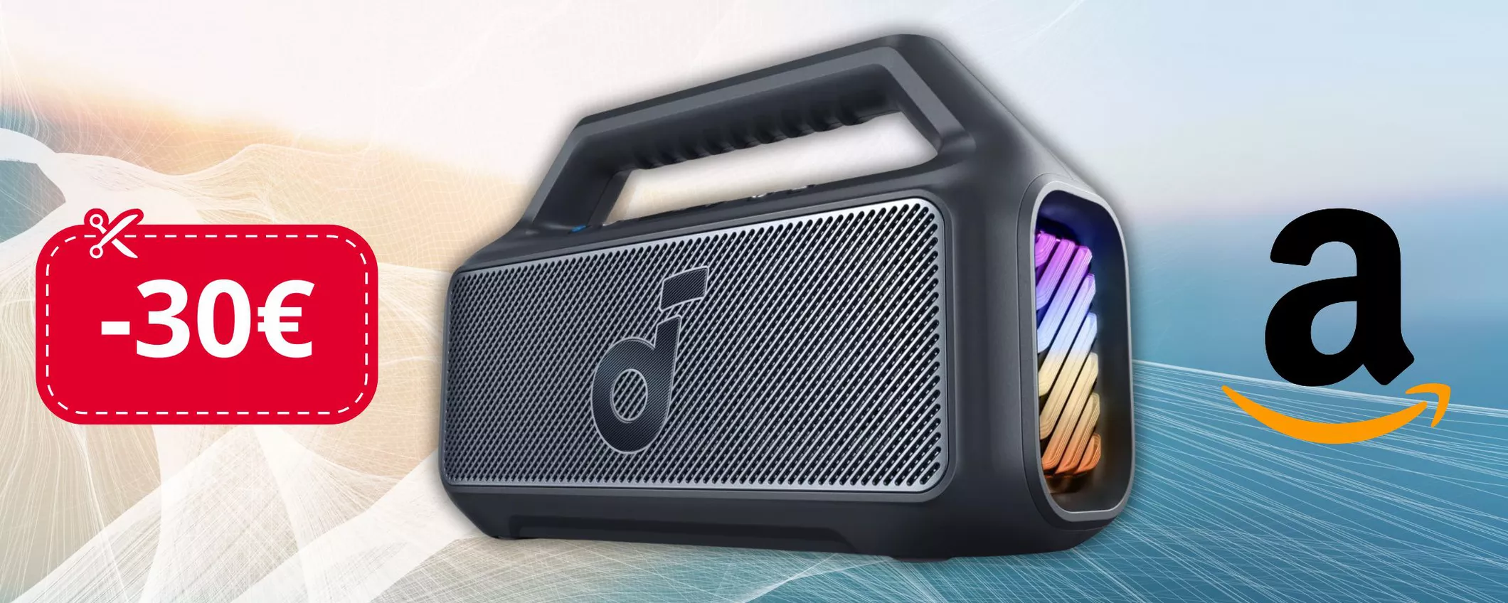 Cassa Bluetooth Soundcore: COUPON che fa CROLLARE il prezzo oggi su Amazon