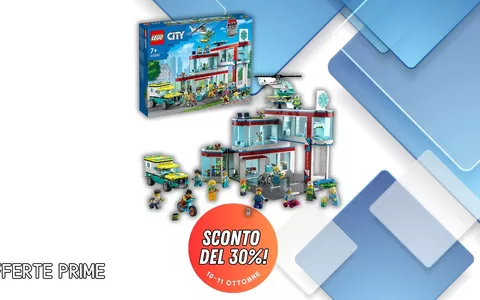 LEGO City Ospedale in SUPER SCONTO del 30% per la Festa delle Offerte Prime