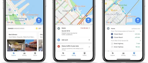 Google aggiorna Maps e rilascia Gmail Go