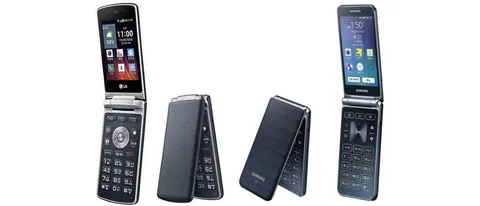 LG Gentle e Samsung Folder, Android a conchiglia