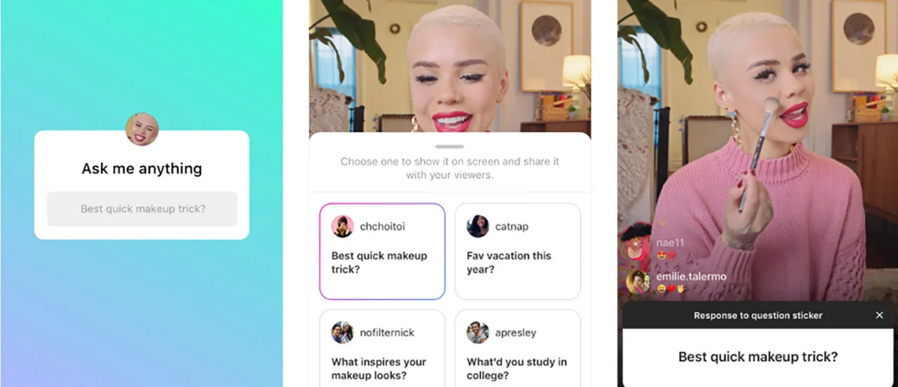 Instagram, adesivi musicali e conto alla rovescia