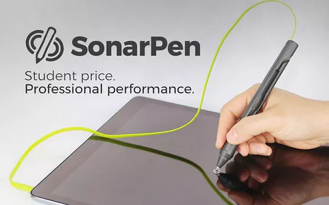 SonarPen, alternativa low-cost a Apple Pencil con autonomia ILLIMITATA
