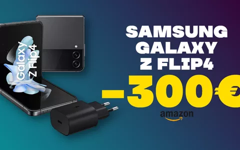 Samsung Galaxy Z Flip4: il pieghevole per ECCELLENZA è scontato di 300€