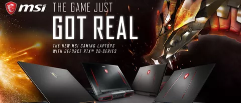 CES 2019, notebook MSI con NVIDIA GeForce RTX