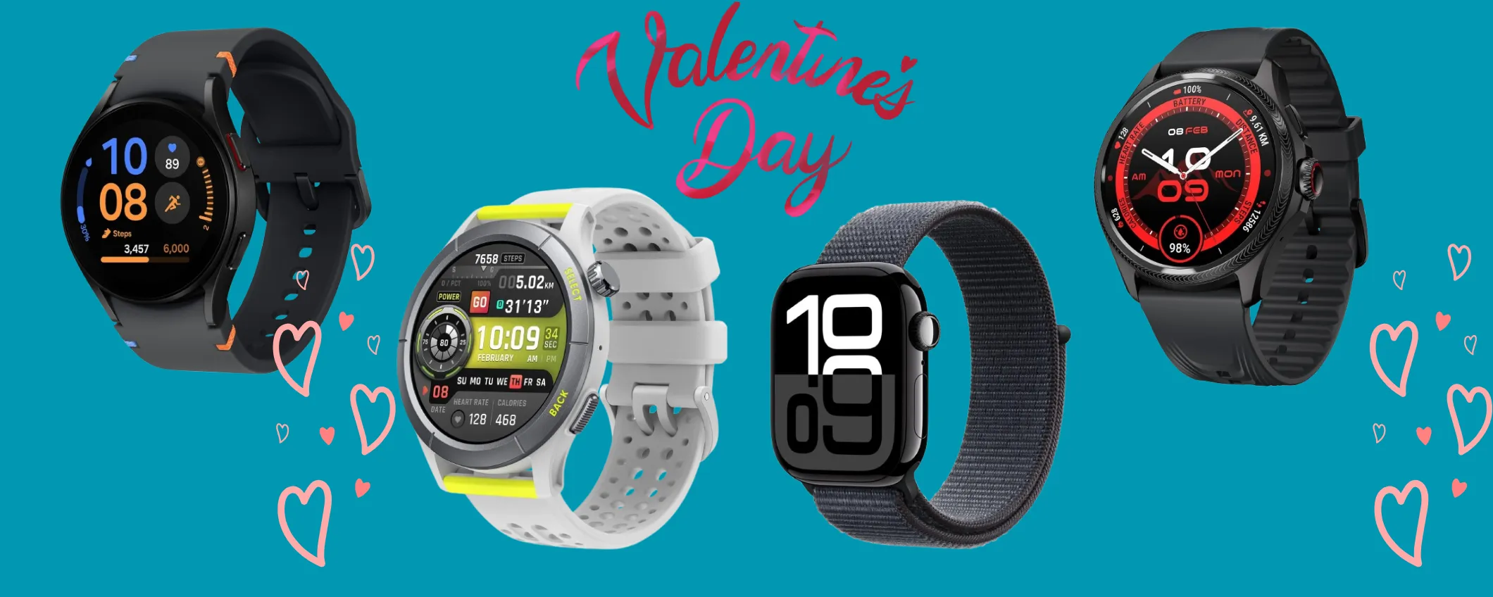 Smartwatch in sottocosto da regalare a San Valentino: la top 5