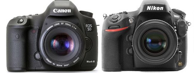 Canon EOS 5D Mark III e Nikon D800 a confronto