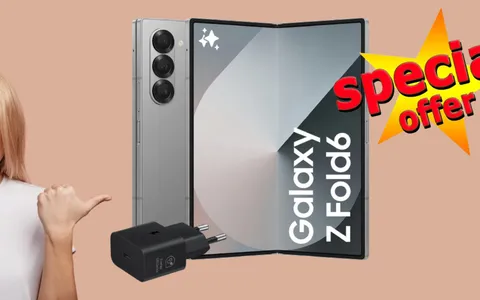 Samsung Galaxy Z Fold6 a 580€ in meno: l'affare Amazon è irripetibile