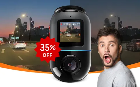 Dash Cam con modalità parcheggio e non solo: regalo IDEALE per viaggiatori
