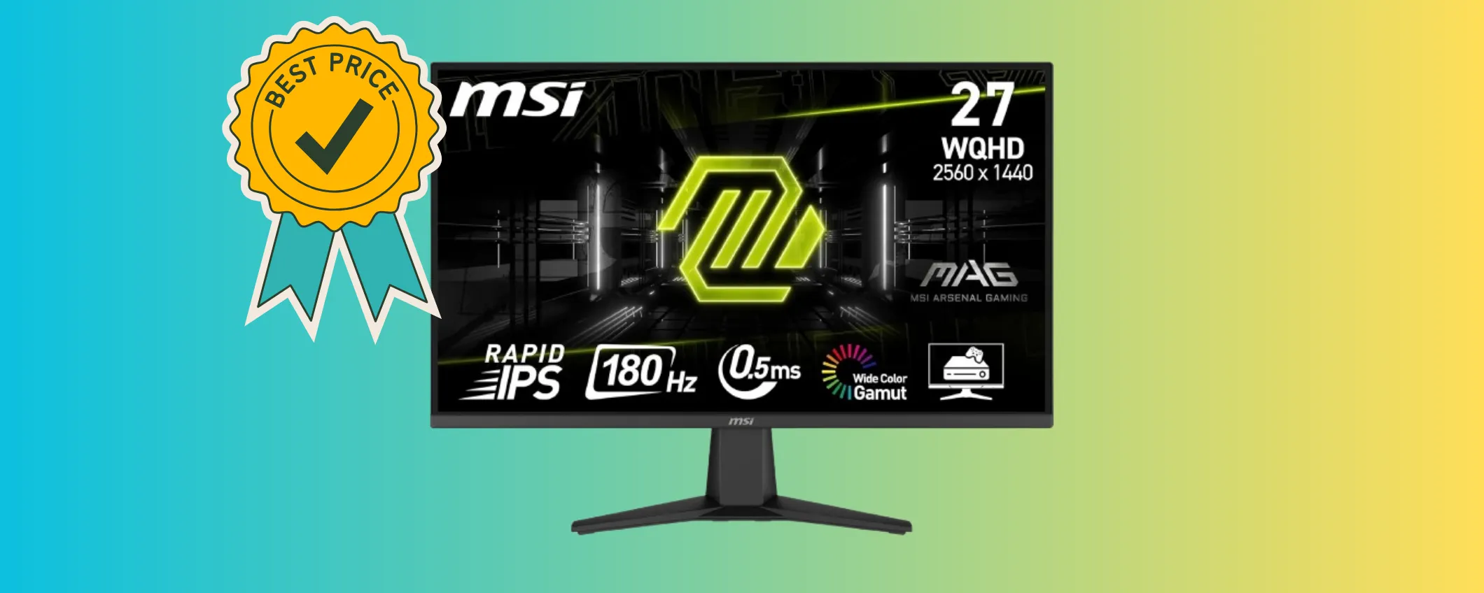 Monitor da gaming MSI da 27