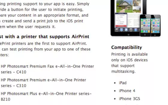 AirPrint: La stampa wireless da iPad, iPhone ed iPod touch
