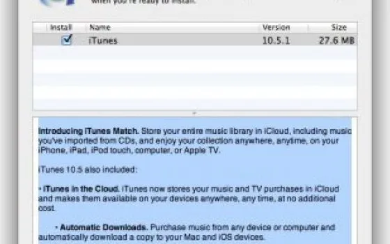 iTunes 10.5.1 introduce iTunes Match e sincronizzazione con iPhone, iPad e iPod via wi-fi