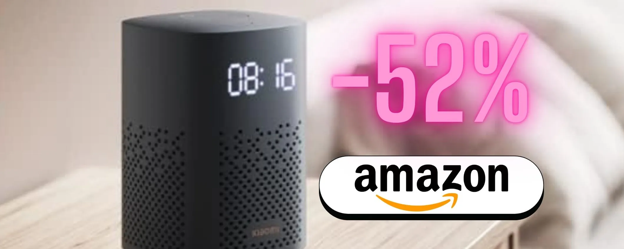 Speaker smart Xiaomi cala ancora di prezzo: oggi lo paghi solo 24€