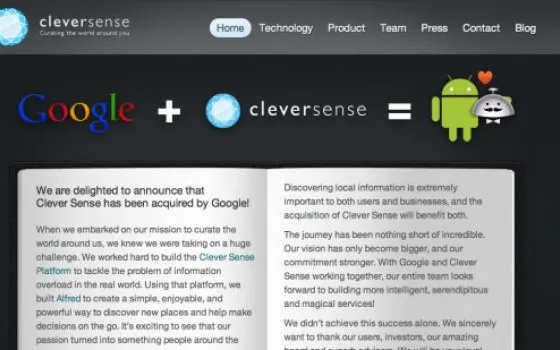 Google acquisisce la possibile alternativa a Siri