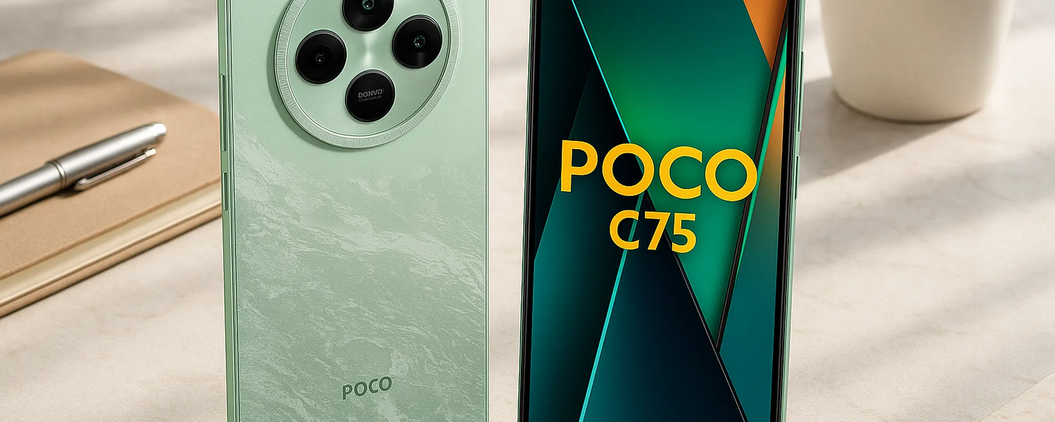 POCO C75: lo smartphone che accontenta tutti a meno di 100€