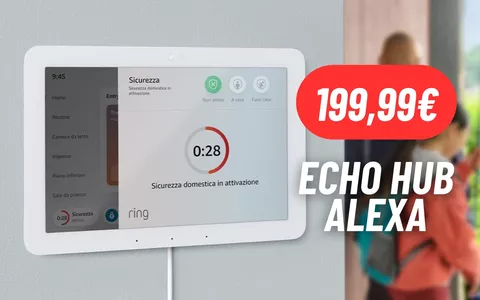 Amazon Echo Hub da oggi disponibile in Italia: la Casa Intelligente personalizzata, ad un prezzo conveniente