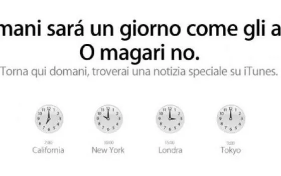 Apple annuncia novità su iTunes per domani