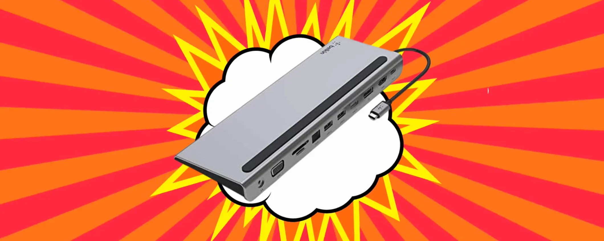 Hub USB-C 11-in-1 Belkin: massima connettività con una spesa minima