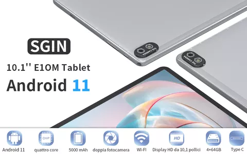Tablet con Android 11 a PREZZO PICCOLISSIMO ancore per POCHE ORE