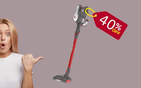 Aspirapolvere Elettrica Senza Fili Hoover scontatissima al -40%: solo su Amazon