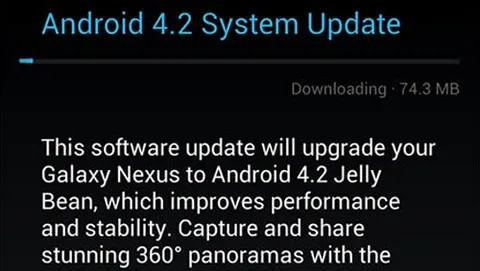 Galaxy Nexus e Nexus 7, arriva Android 4.2 Jelly Bean