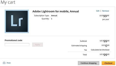 Adobe Lightroom per iPad in arrivo con supporto Cloud e abbonamento annuale