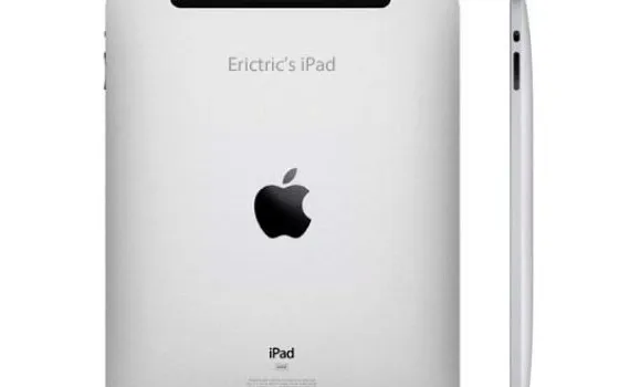 In arrivo per Natale l'incisione su iPad ?