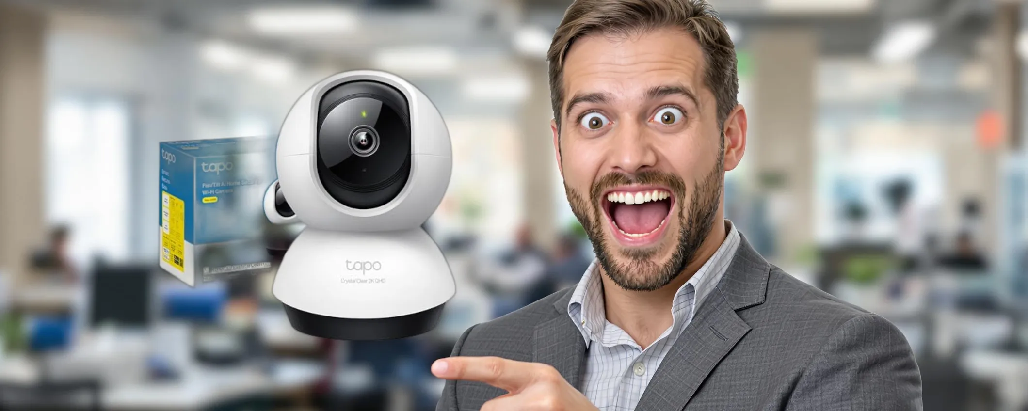 Sicurezza e qualità a portata di mano: Tapo C220 a metà prezzo su Amazon