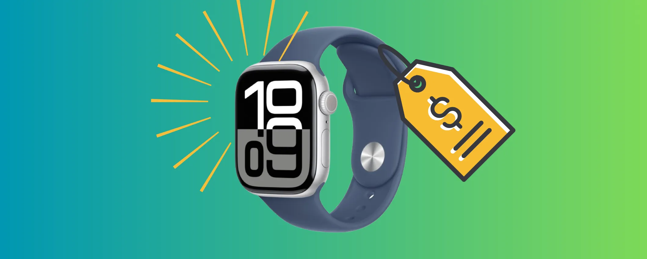 Crolla il prezzo dell'Apple Watch Series 10: ancora per pochissimo su Amazon