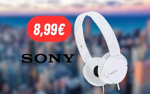 Il suono eccellente di Sony nelle cuffie in offerta a 8,99€ su Amazon