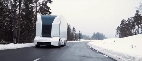 Einride T-pod, il self-driving truck con Drive AI