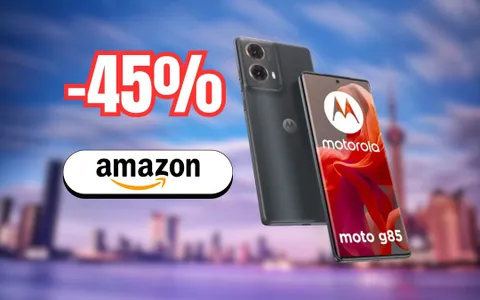 Motorola G85: se lo prendi oggi fai un affare, 45% di sconto su questo smartphone con display pOLED e fotocamera da 50 MP