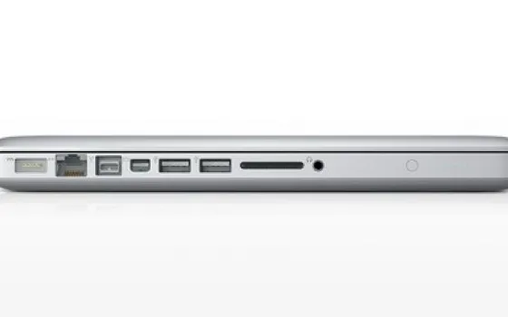 WWDC 2009:  sparisce l'ingresso digitale per il nuovo MacBook Pro da 13